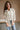 Katy Cream Striped Button-Up Linen Top - front 