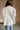 Katy Cream Striped Button-Up Linen Top - back view