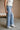 Risen: Skyler Medium Wash Cuffed Wide Leg Jeans - side