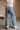 Risen: Skyler Medium Wash Cuffed Wide Leg Jeans - back