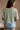 Marley Sage Green Long Sleeve Top - back view