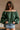 Nila Green Off-The-Shoulder Balloon Sleeve Top - close up front view