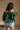 Nila Green Off-The-Shoulder Balloon Sleeve Top - back view