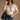 Dalia Cream Cropped Short Sleeve Top - front view