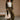 Calyn Olive & Cream Printed Wide Leg Pants - full body front view