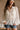 Claudia Cream Balloon Sleeve Button-Up Top - close up front view