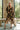 Kiley Black Multi Long Sleeve Midi Dress - full front view