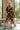 Kiley Black Multi Long Sleeve Midi Dress - full front view