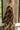 Kiley Black Multi Long Sleeve Midi Dress - upper body side view