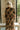 Kiley Black Multi Long Sleeve Midi Dress - upper back view