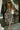 Annabelle Black & Cream Floral Midi Dress - full front view