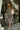 Annabelle Black & Cream Floral Midi Dress - full front view