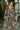 Annabelle Black & Cream Floral Midi Dress - front view
