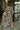 Annabelle Black & Cream Floral Midi Dress - full back view