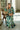 Gemma Blue Multi Long Sleeve Midi Dress - sitting view