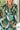 Gemma Blue Multi Long Sleeve Midi Dress - close up front view