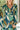 Gemma Blue Multi Long Sleeve Midi Dress - close up front view