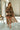 Any Brown Multi Floral Midi Dress - full front view