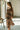 Any Brown Multi Floral Midi Dress - full body frontal side view