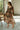 Any Brown Multi Floral Midi Dress - full body