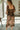 Any Brown Multi Floral Midi Dress - full body back view