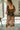 Any Brown Multi Floral Midi Dress - full body back view