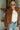 Reyna Brown Suede Cargo Jacket- close up frontal side view