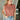 Carolyn Rust Striped Sleeveless Sweater- frontal side top view