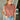 Carolyn Rust Striped Sleeveless Sweater- frontal side top view