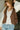 Alina Dark Brown Suede Vest- top side view