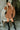 Reyna Brown Suede Cargo Jacket- full body view