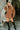 Reyna Brown Suede Cargo Jacket- full body view