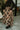 Claire Black Multi Midi Ruffle Skirt- close up side view