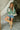 Elena Green & Cream Stripe Sweatshirt- full body view