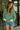 Elena Green & Cream Stripe Sweatshirt- front view