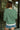 Elena Green & Cream Stripe Sweatshirt- back view
