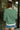 Elena Green & Cream Stripe Sweatshirt- back view