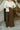 Vera Dark Brown Wide Leg Pants- front view