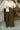 Vera Dark Brown Wide Leg Pants- front view