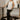 Evie Heather Grey Knit Fabric- full body front view