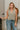 Teagan Light Olive Button-Up Tank- front top view