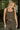 Vanessa Dark Brown Button-Up Tank- close up front view