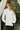 Raegen White Bow Long Sleeve Top- front top view