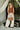 Melissa Brown & Gold Cable Knit Vest- full body view