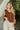 Melissa Brown & Gold Cable Knit Vest- front close up view