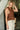 Melissa Brown & Gold Cable Knit Vest- close up frontal side view