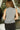 Destiny Charcoal Grey High Neck Vest- close up back view