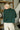 Misha Hunter Green Cardigan- close up back view