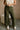 Lilian Olive Eyelet Wide Leg Jeans- front full view