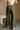 Lilian Olive Eyelet Wide Leg Jeans- back view